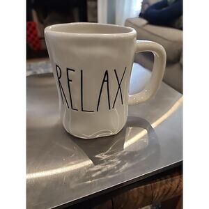 Rae Dunn Artisan Collection "relax" Mug In Excellent Condition. No Flaws